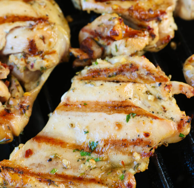 Grilled Boneless Chicken Thighs