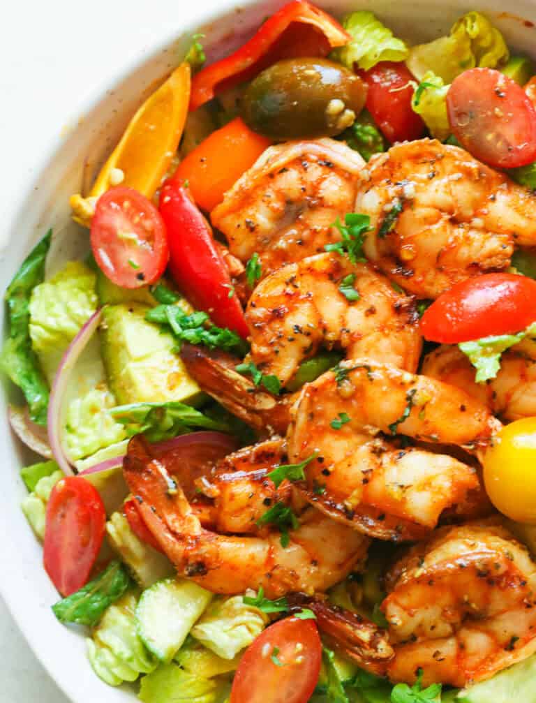 Grilled Shrimp Salad