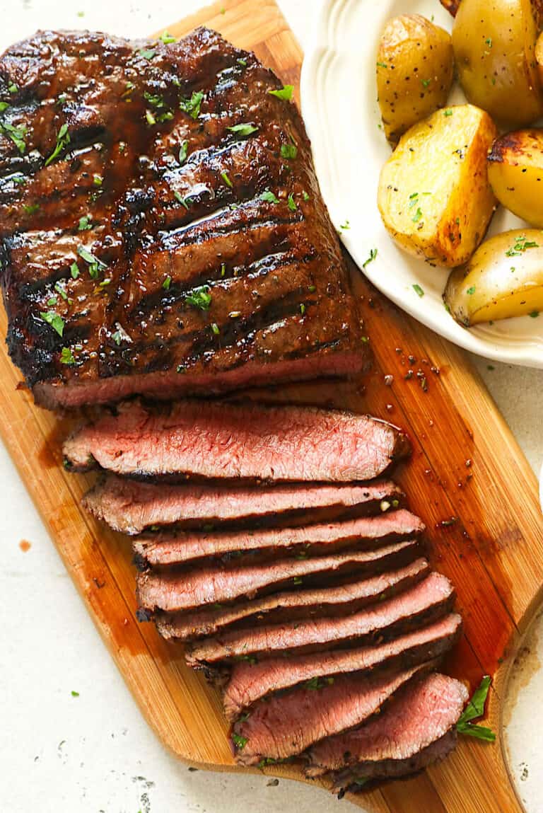 Grilled Flat Iron Steak Recipe