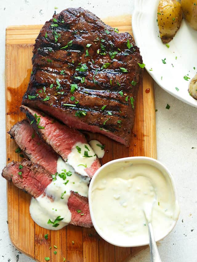 Grilled Flat Iron Steak Recipe