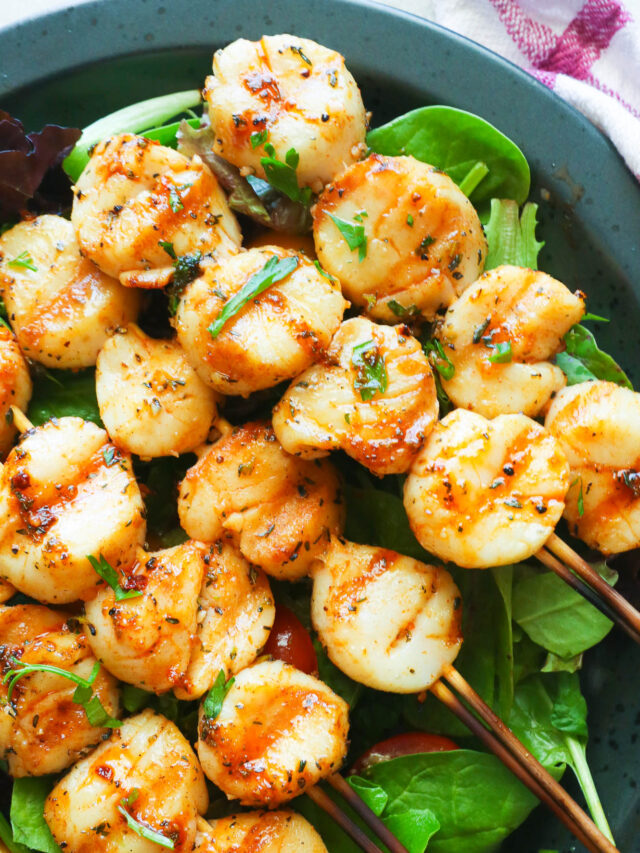 Grilled Scallops Made Easy: Perfectly Seared Delights