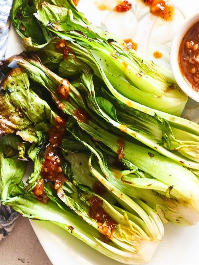 How to Grill Bok Choy