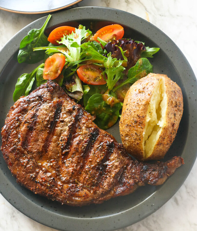 Pellet Grill Steak