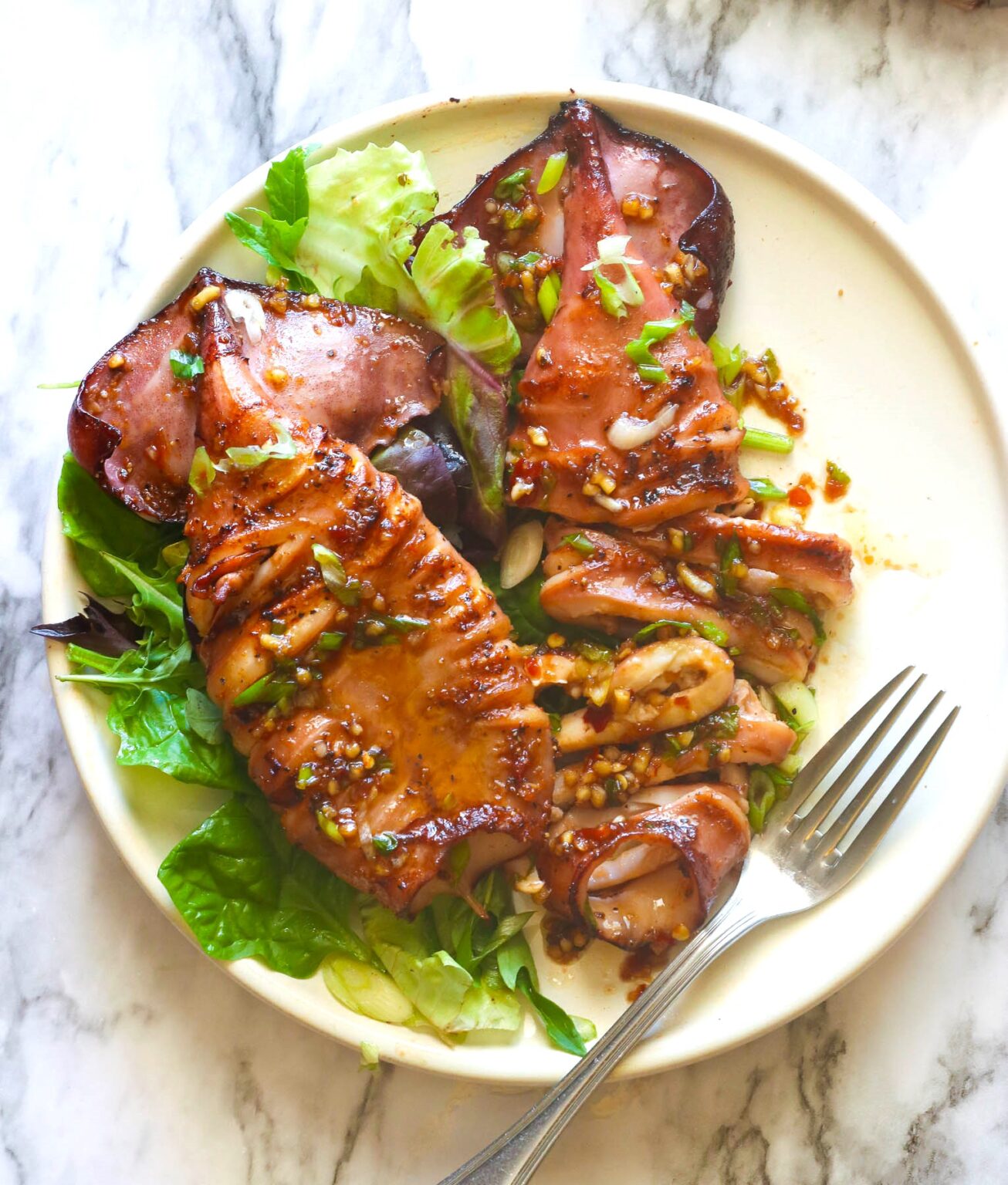 Grilled Squid Recipe - feedthegrill.com