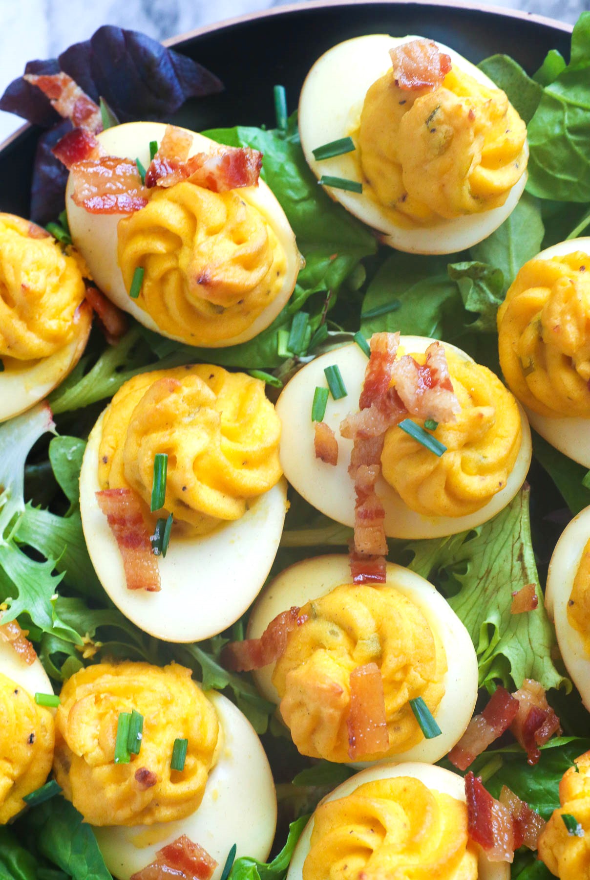 Smoked Deviled Eggs